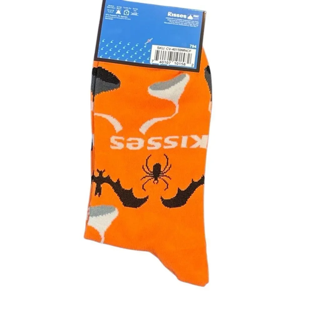 2/$20 NWT Hershey Kisses Trick or Treat Crew Socks